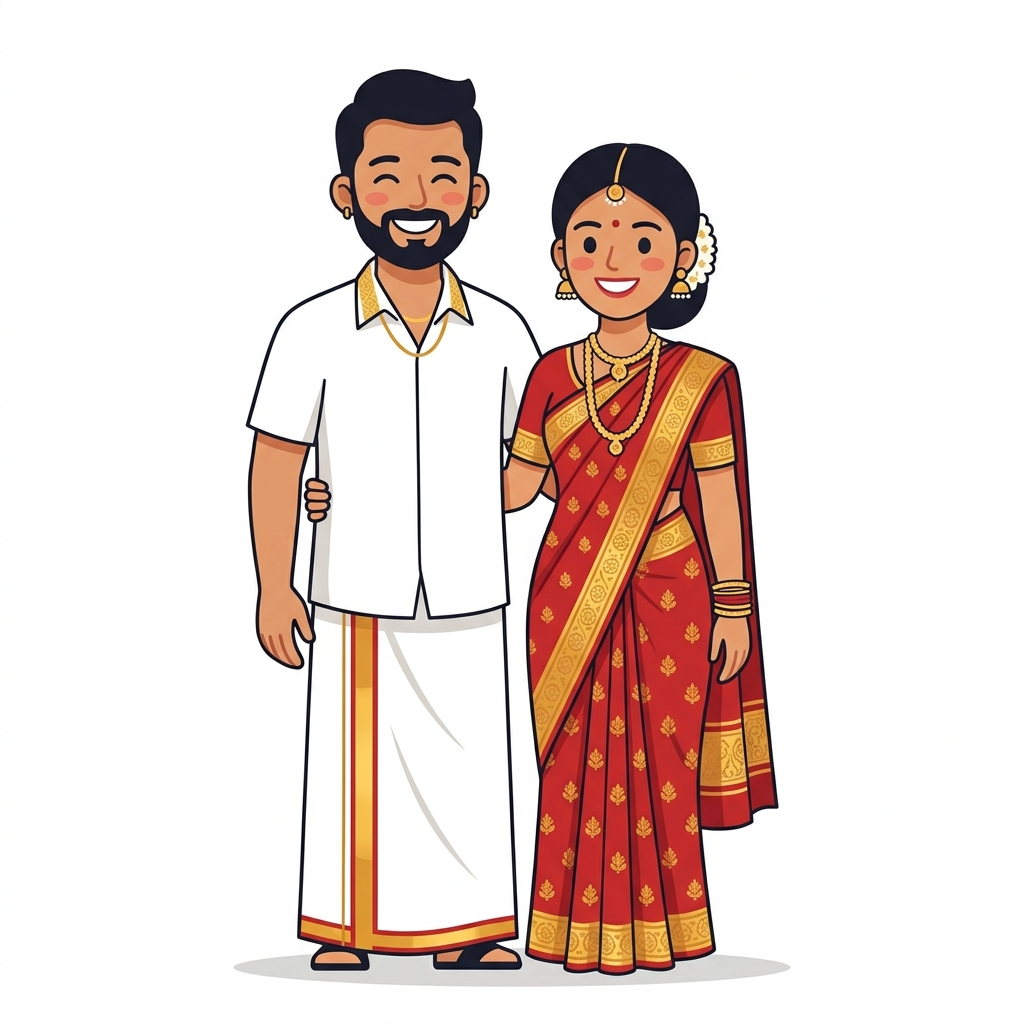 South Indian Couple